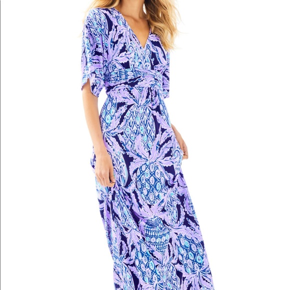 lilly pulitzer parigi maxi dress